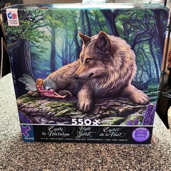 NEW JIGSAW PUZZLE- 550 PIECES, LISA PARKER NIGHT SPIRT: FAIRY STORIES - Picture 1 of 3